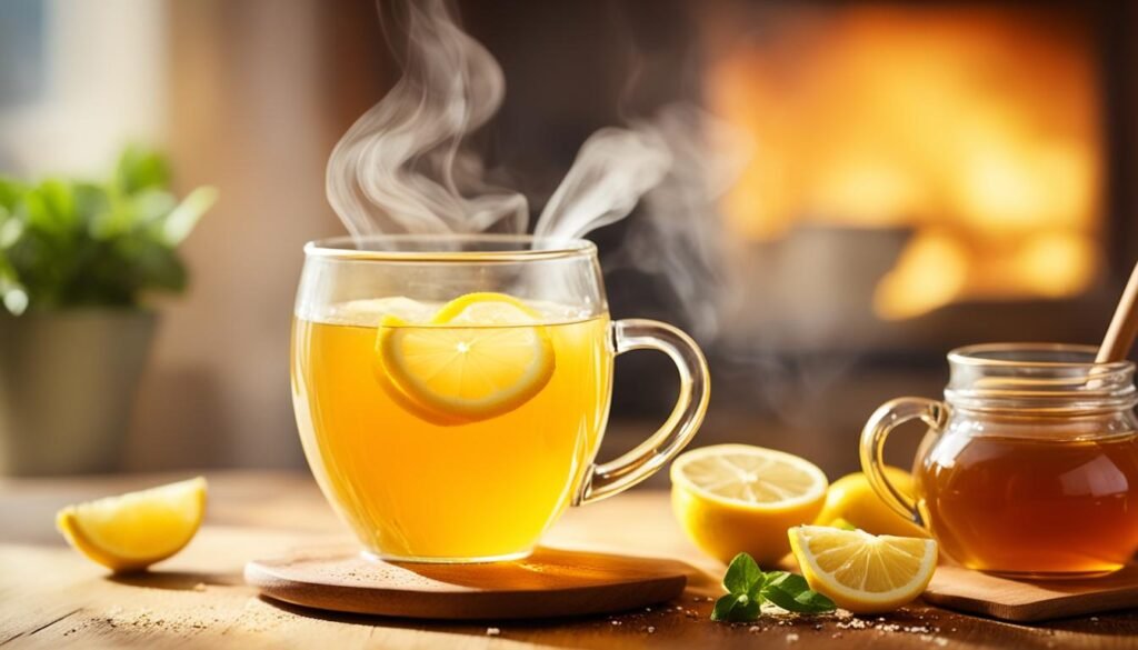 honey and lemon tea